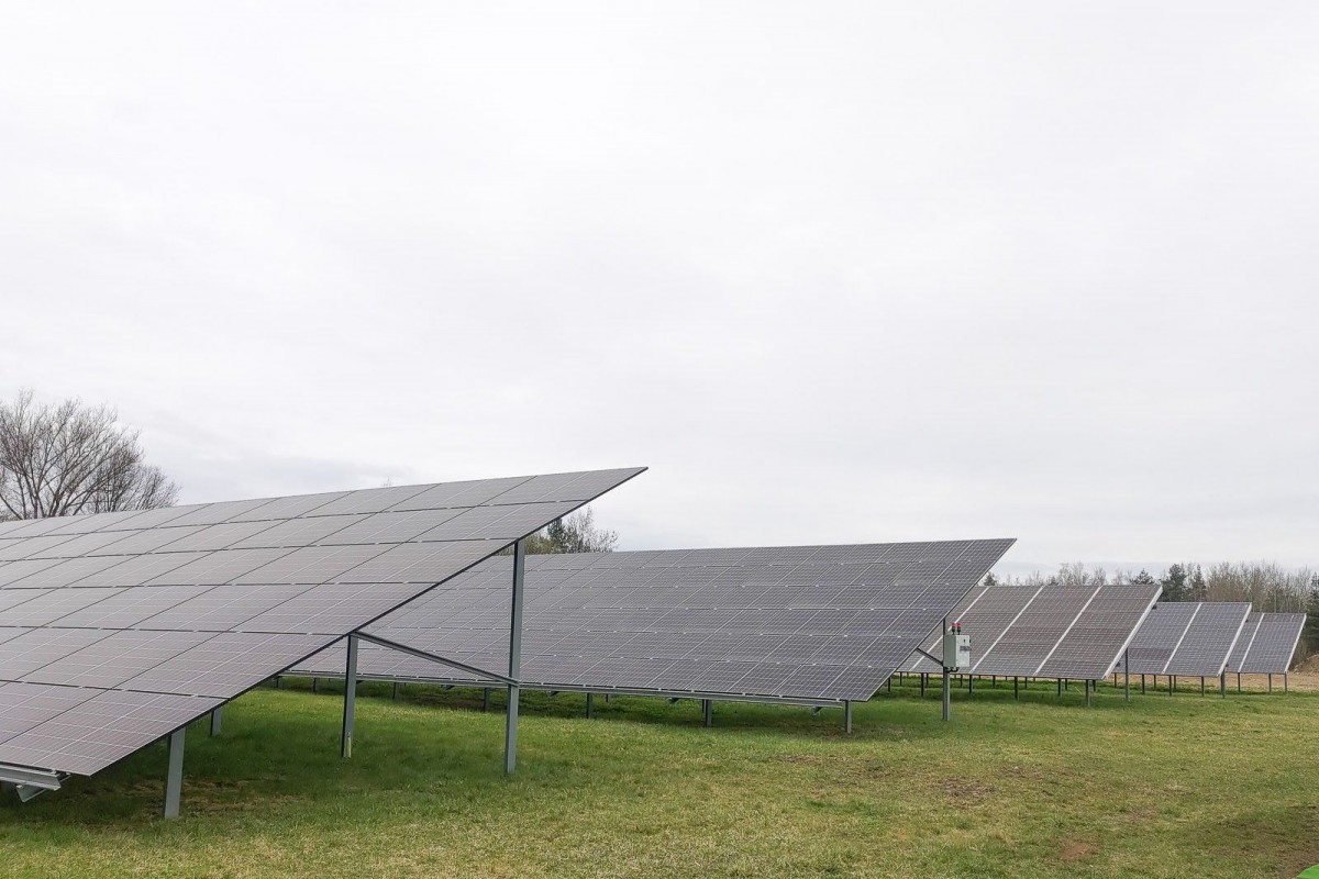 Spółka PWiK prezentuje swoją nową inwestycję fotowoltaiki