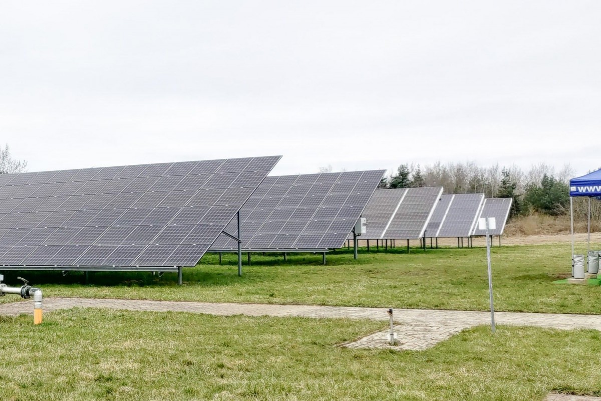 Spółka PWiK prezentuje swoją nową inwestycję fotowoltaiki