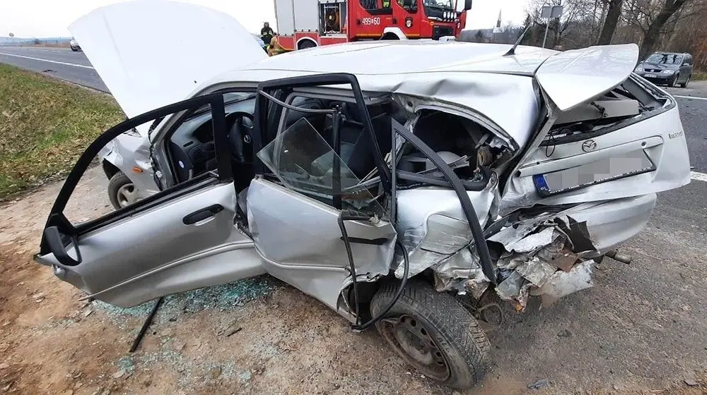 Wypadek na krajowej 30