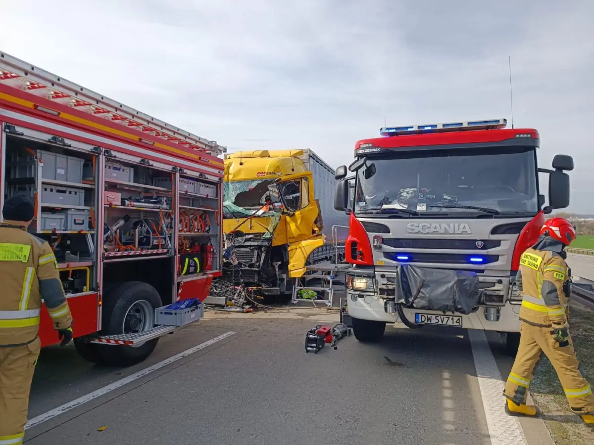 Wypadek na A4