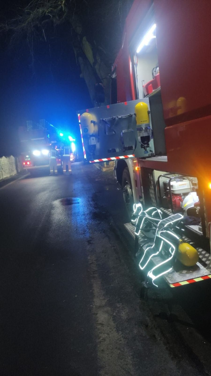 Akcja strażaków w Lipianach