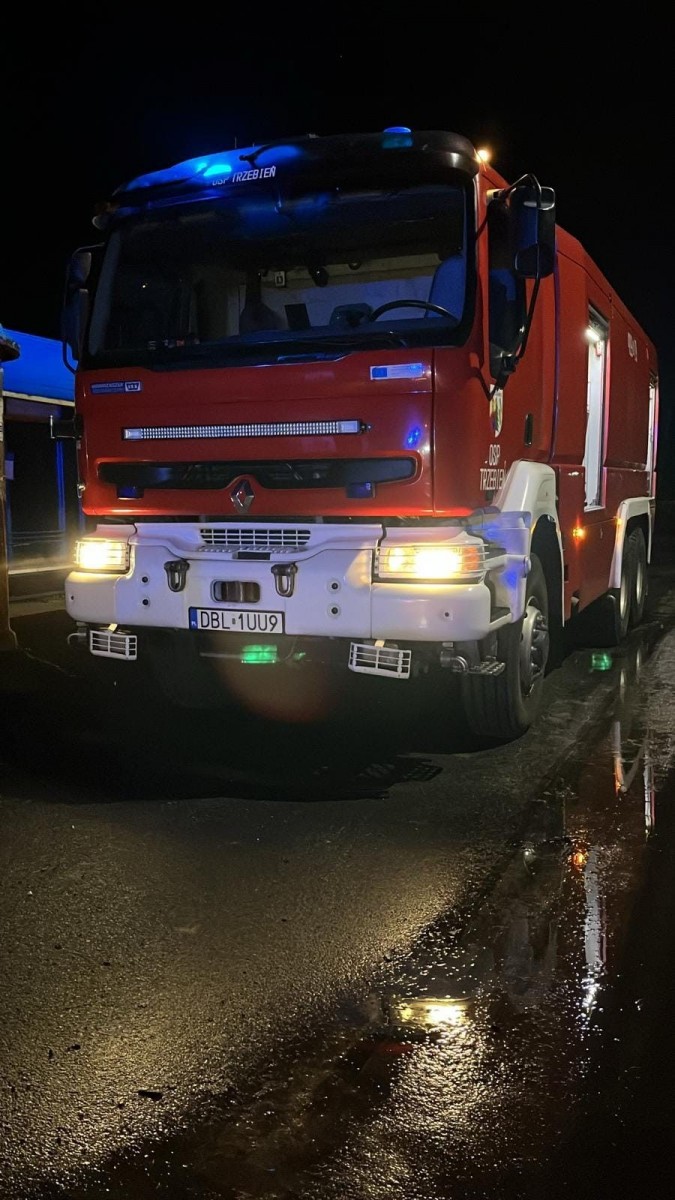 Akcja strażaków w Lipianach