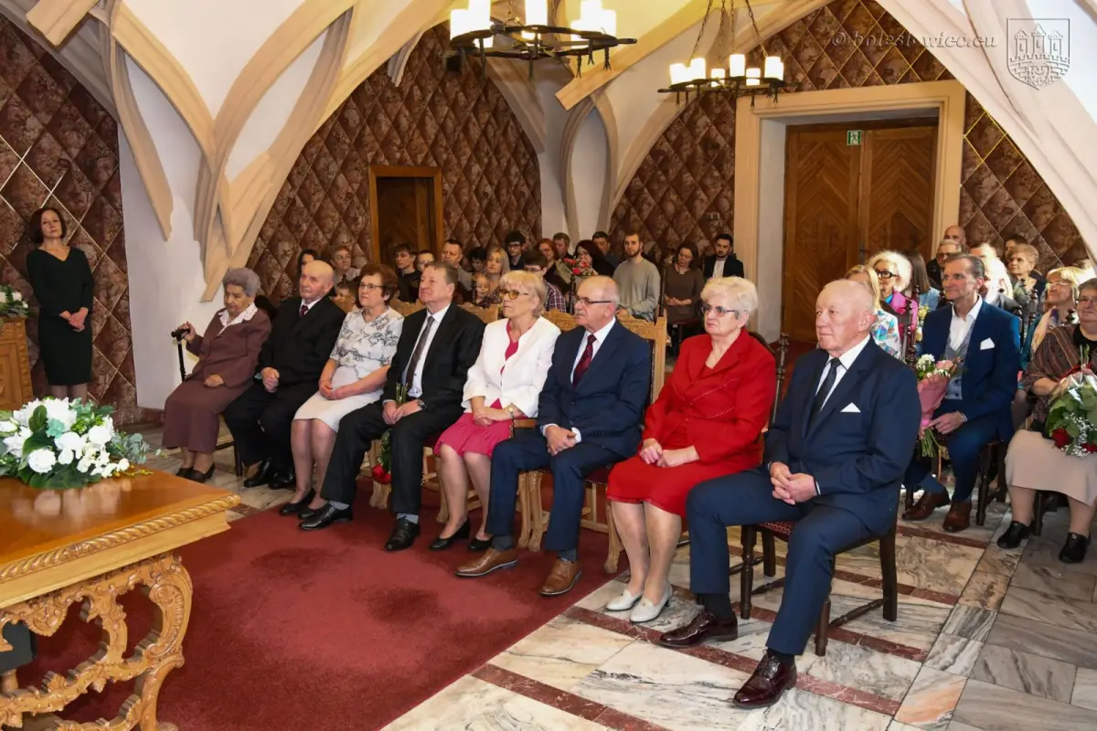 Uroczystość w Pałacu Ślubów