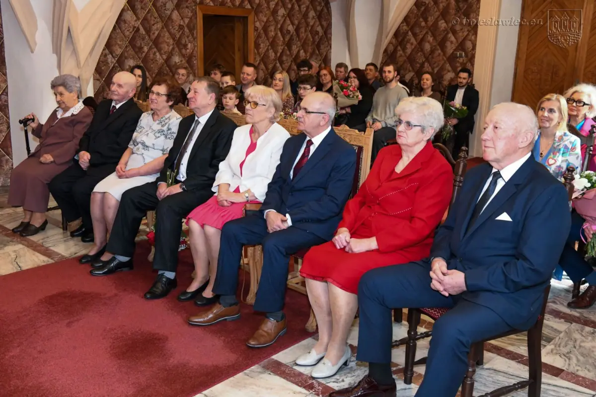 Uroczystość w Pałacu Ślubów