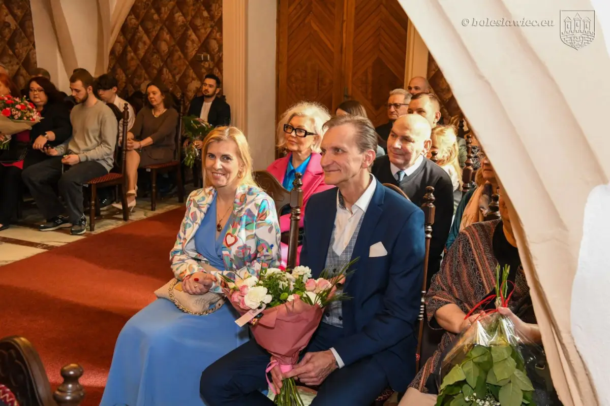 Uroczystość w Pałacu Ślubów