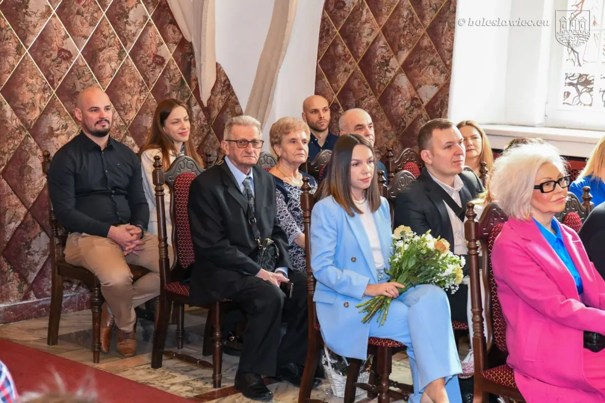 Uroczystość w Pałacu Ślubów