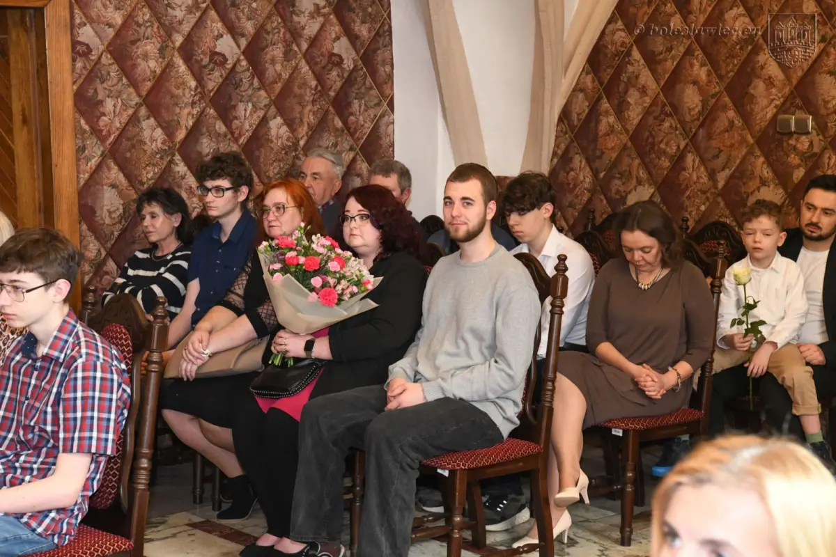 Uroczystość w Pałacu Ślubów
