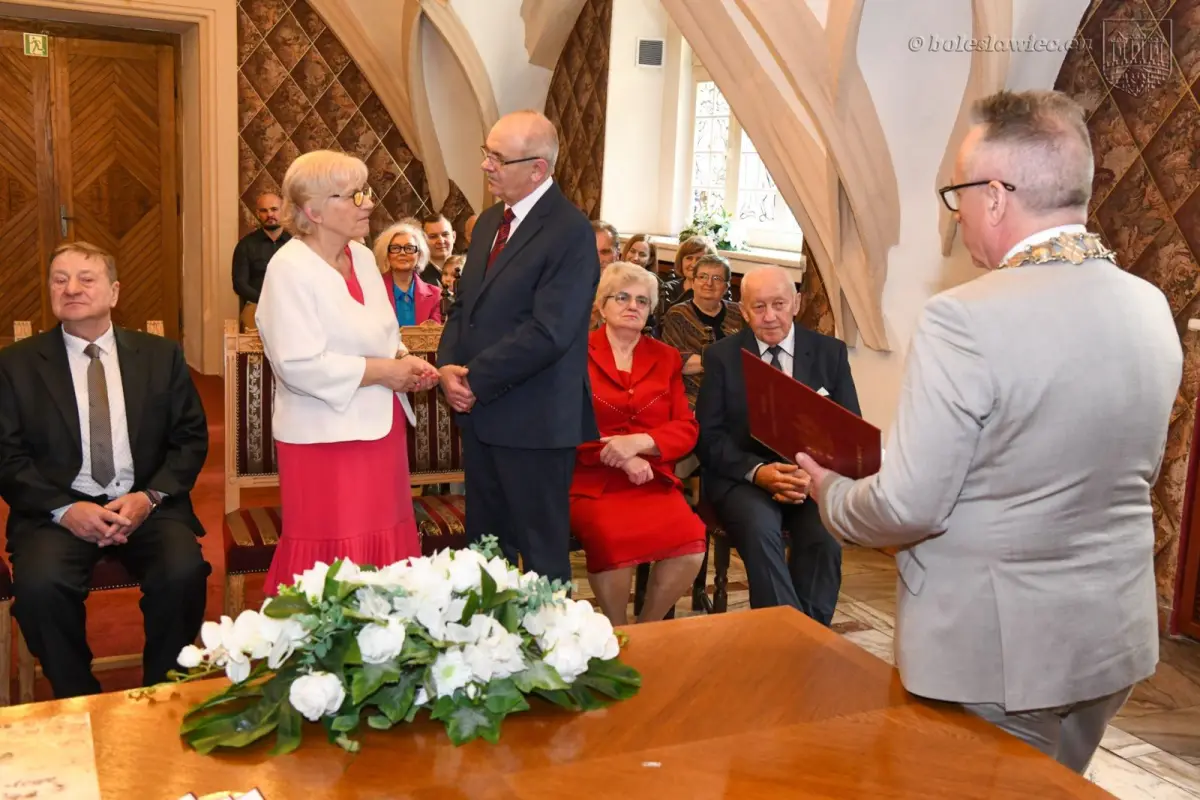 Uroczystość w Pałacu Ślubów