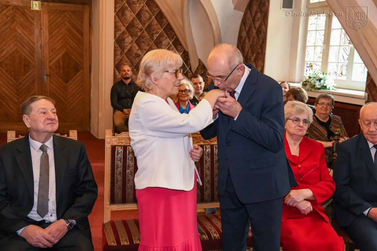 Uroczystość w Pałacu Ślubów