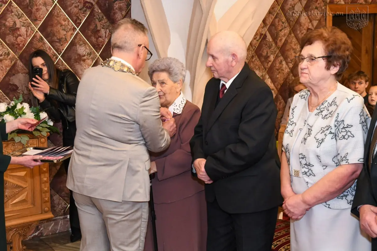 Uroczystość w Pałacu Ślubów