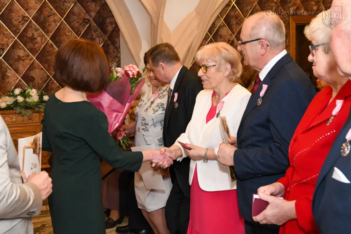 Uroczystość w Pałacu Ślubów
