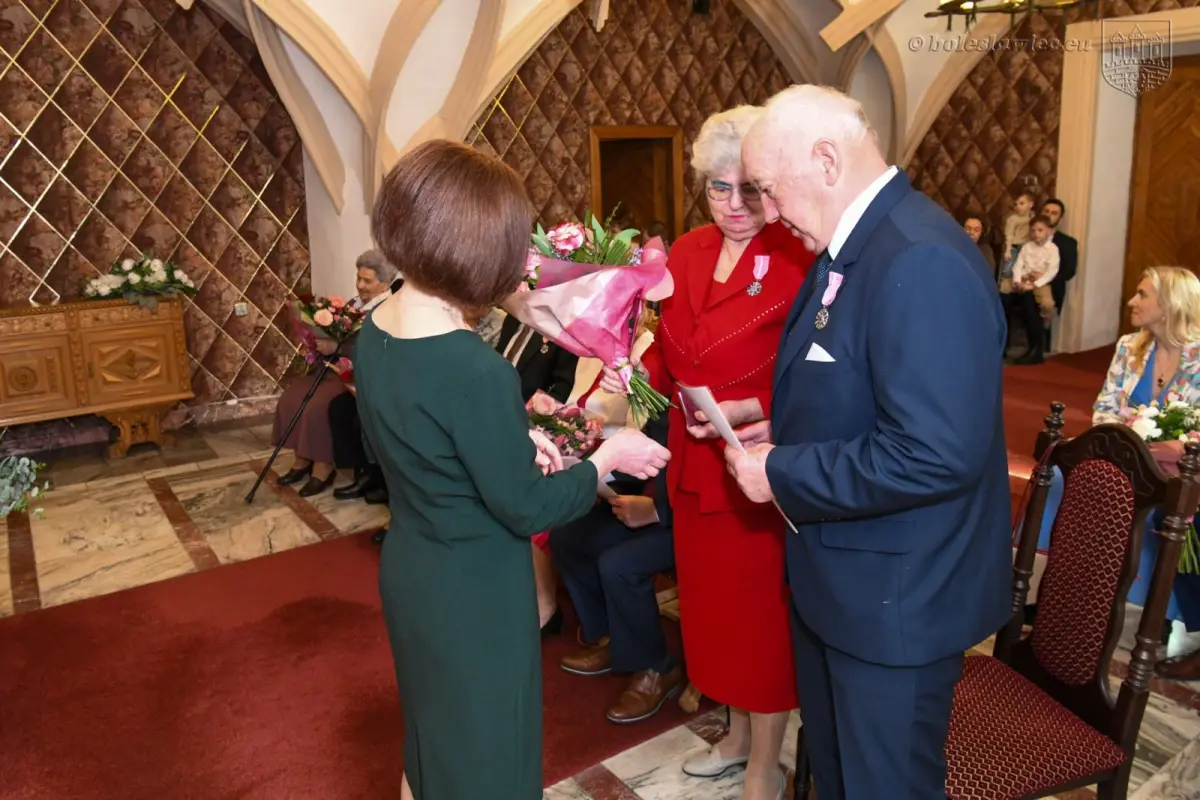 Uroczystość w Pałacu Ślubów