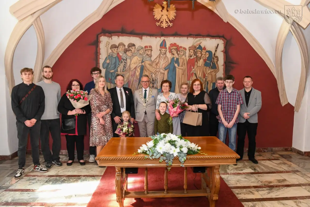 Uroczystość w Pałacu Ślubów