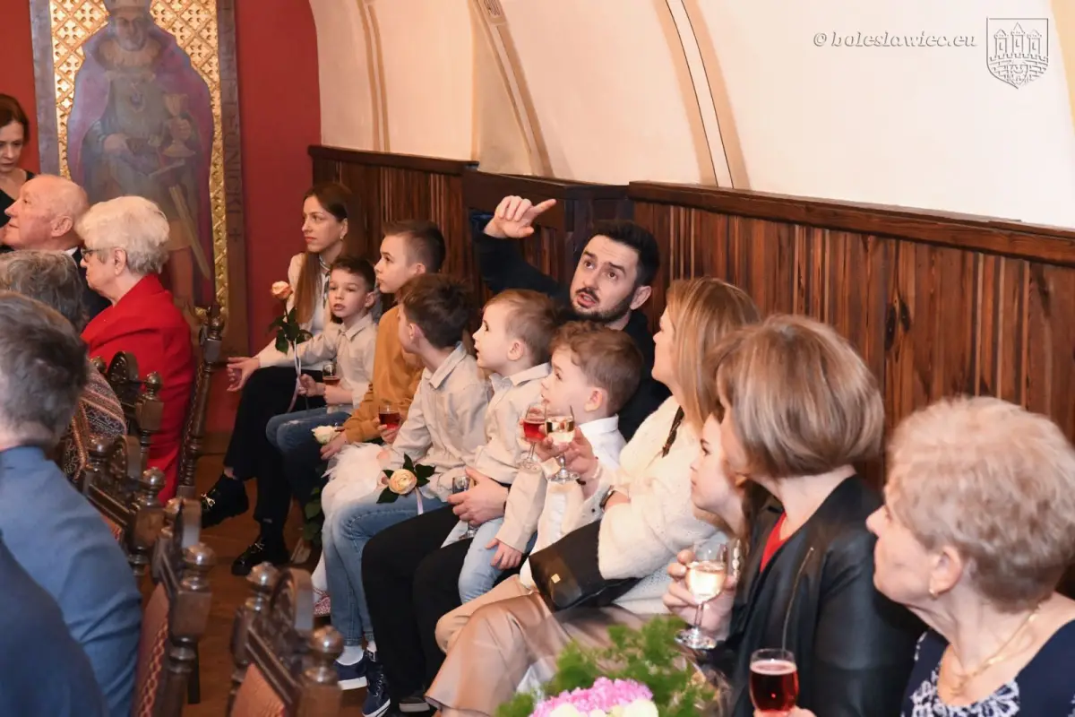 Uroczystość w Pałacu Ślubów