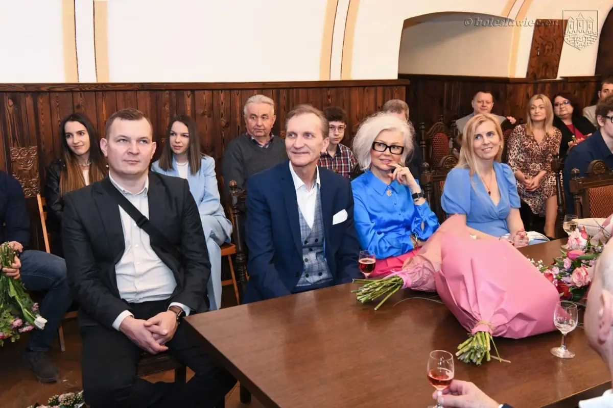 Uroczystość w Pałacu Ślubów