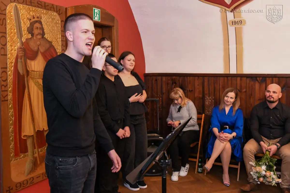 Uroczystość w Pałacu Ślubów