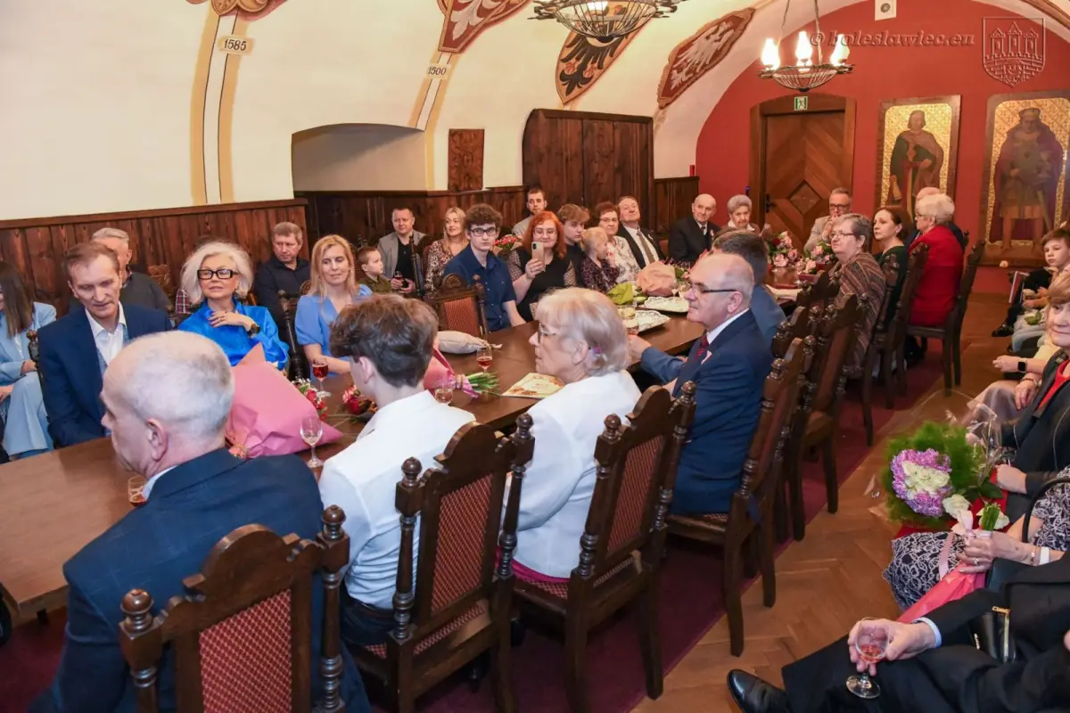 Uroczystość w Pałacu Ślubów