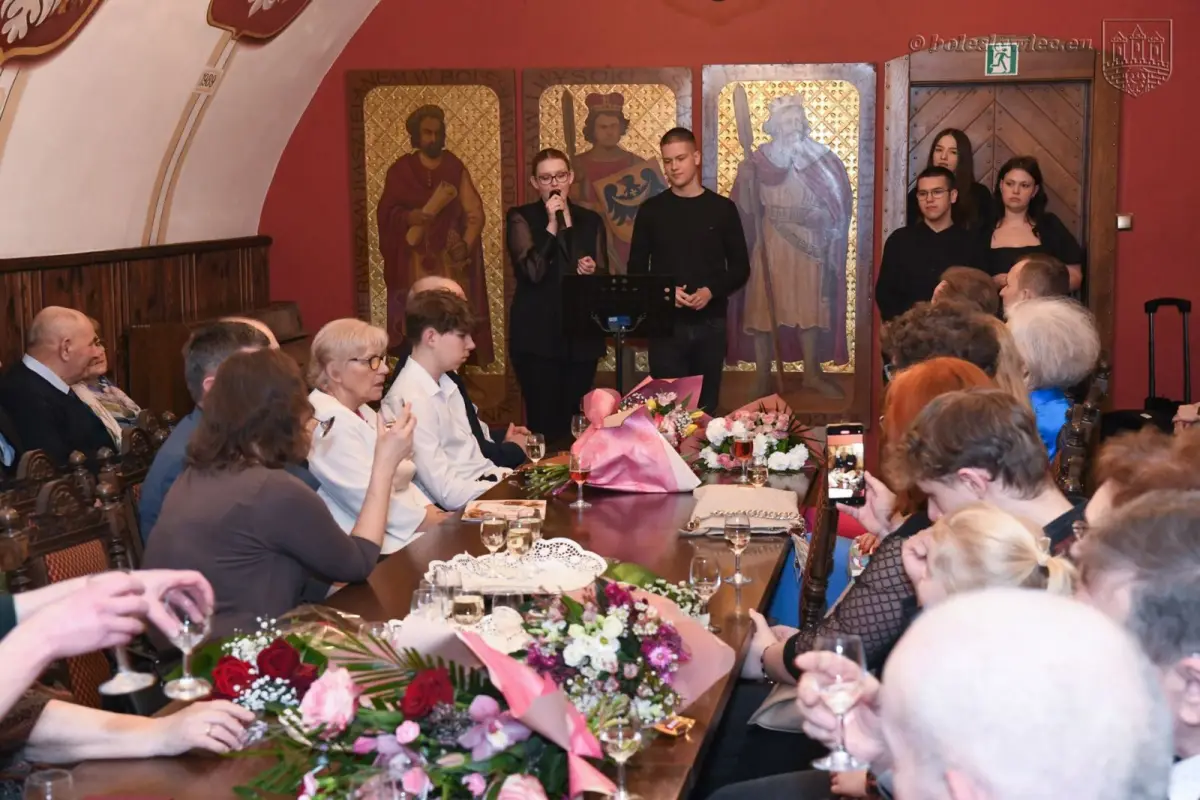 Uroczystość w Pałacu Ślubów