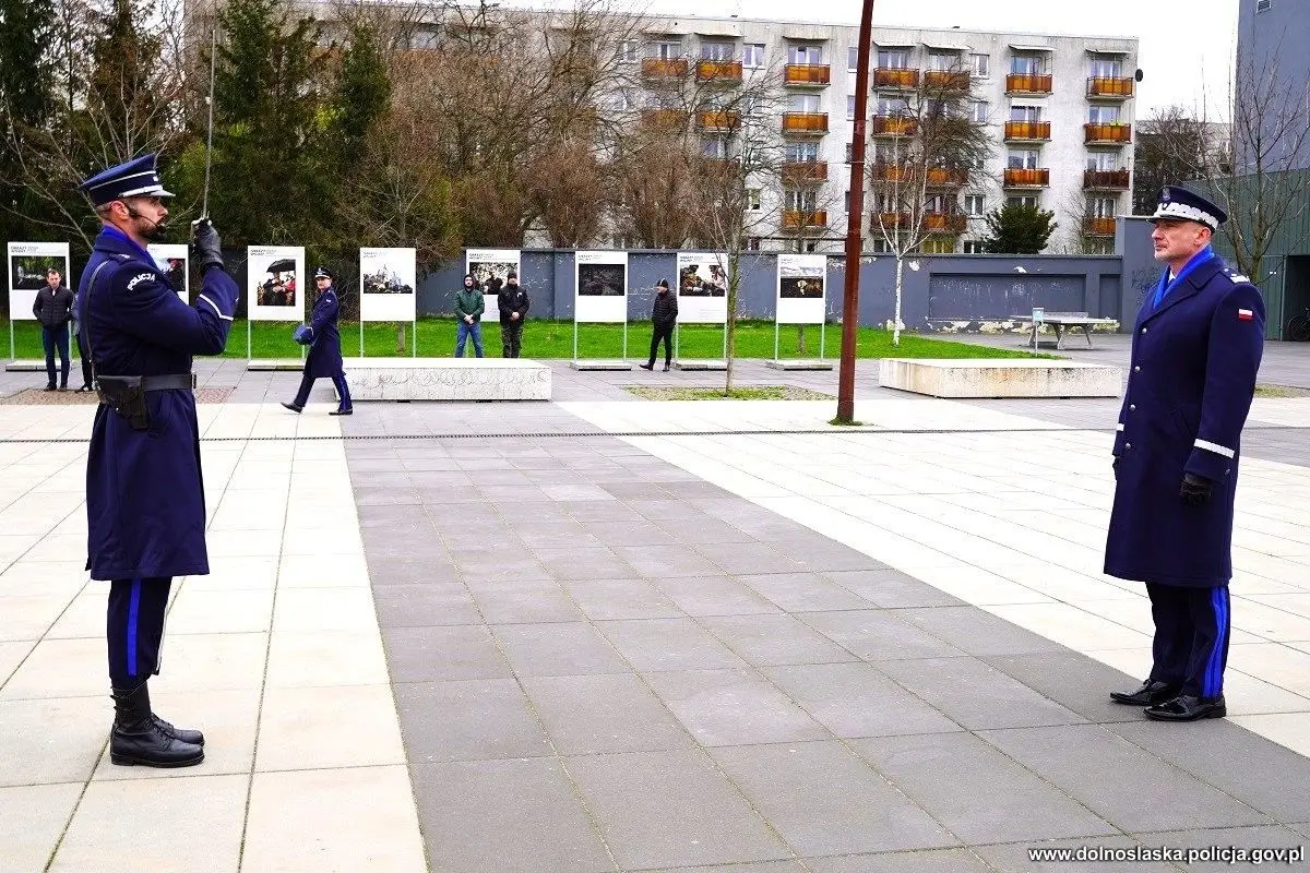 Uroczystość policyjna
