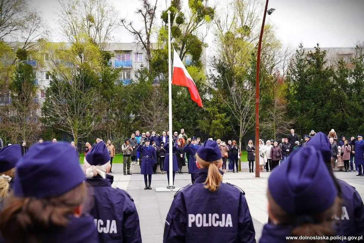 Uroczystość policyjna