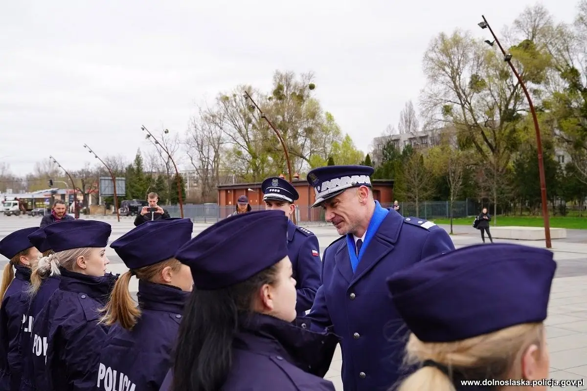 Uroczystość policyjna