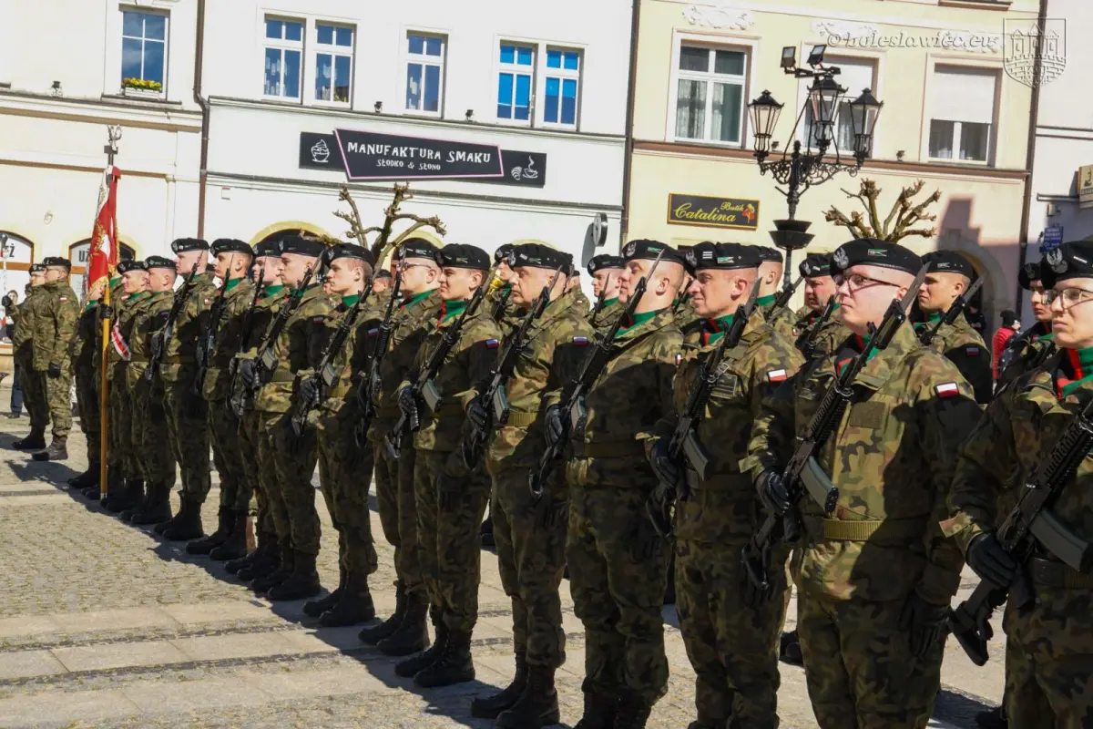 Uroczystość w rynku