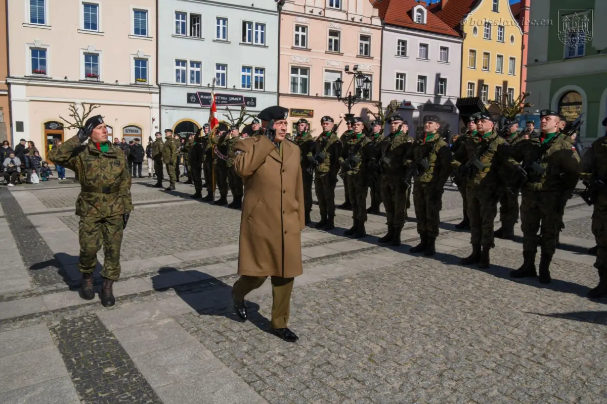 Uroczystość w rynku