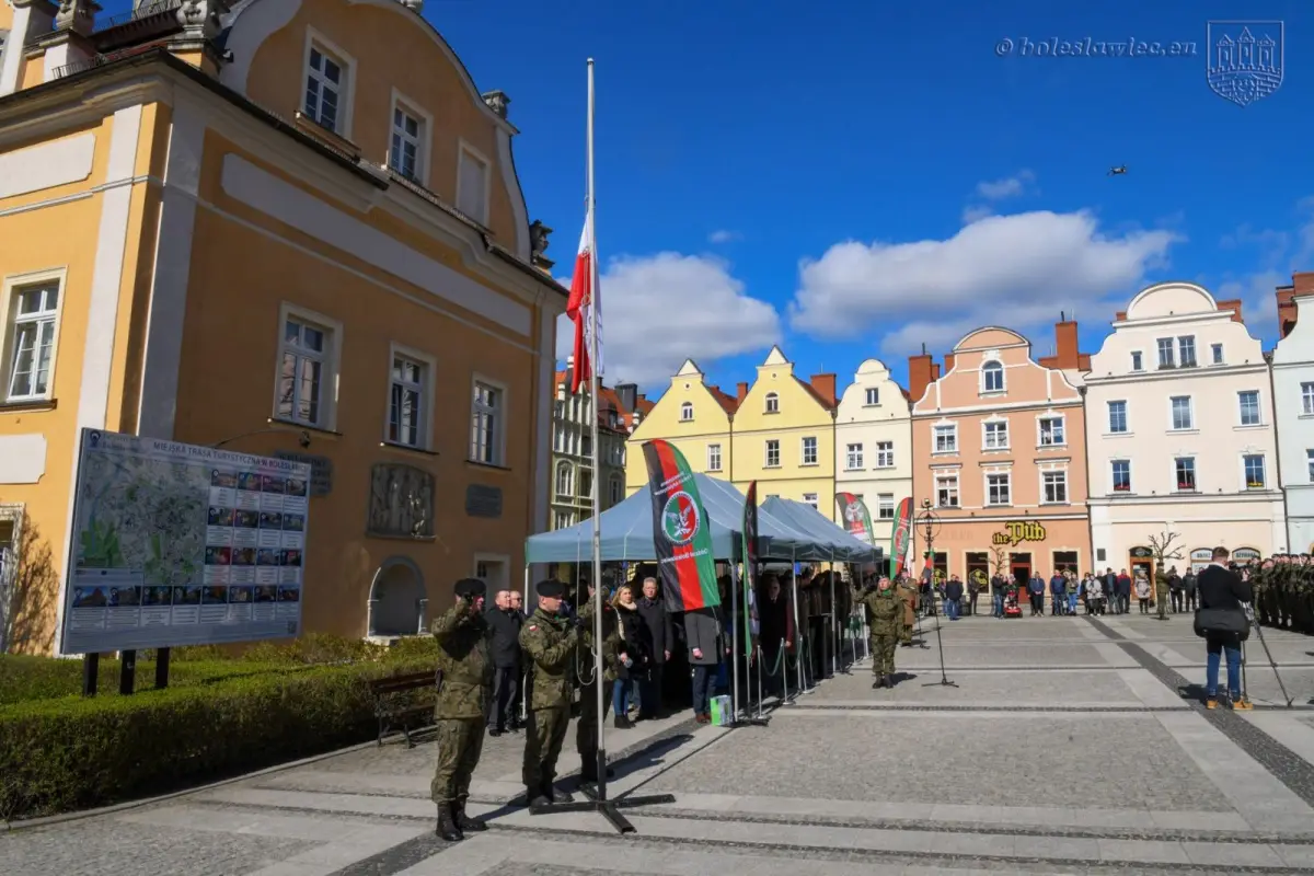 Uroczystość w rynku
