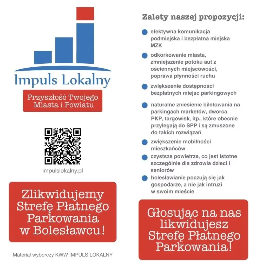 Zlikwidujemy Strefę Płatnego Parkowania w Bolesławcu