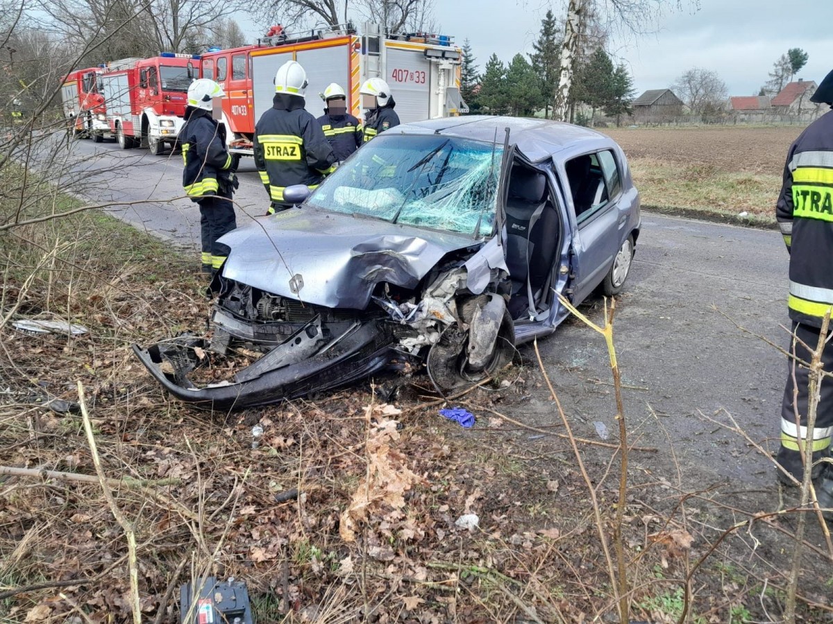 Wypadek w Gierałtowie