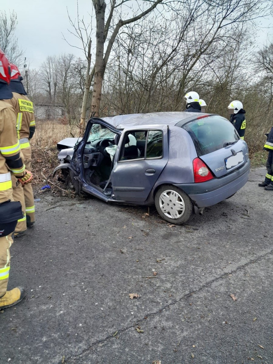Wypadek w Gierałtowie