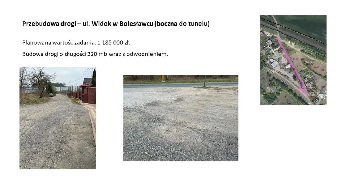 Prezentacja dotycząca inwestycji
