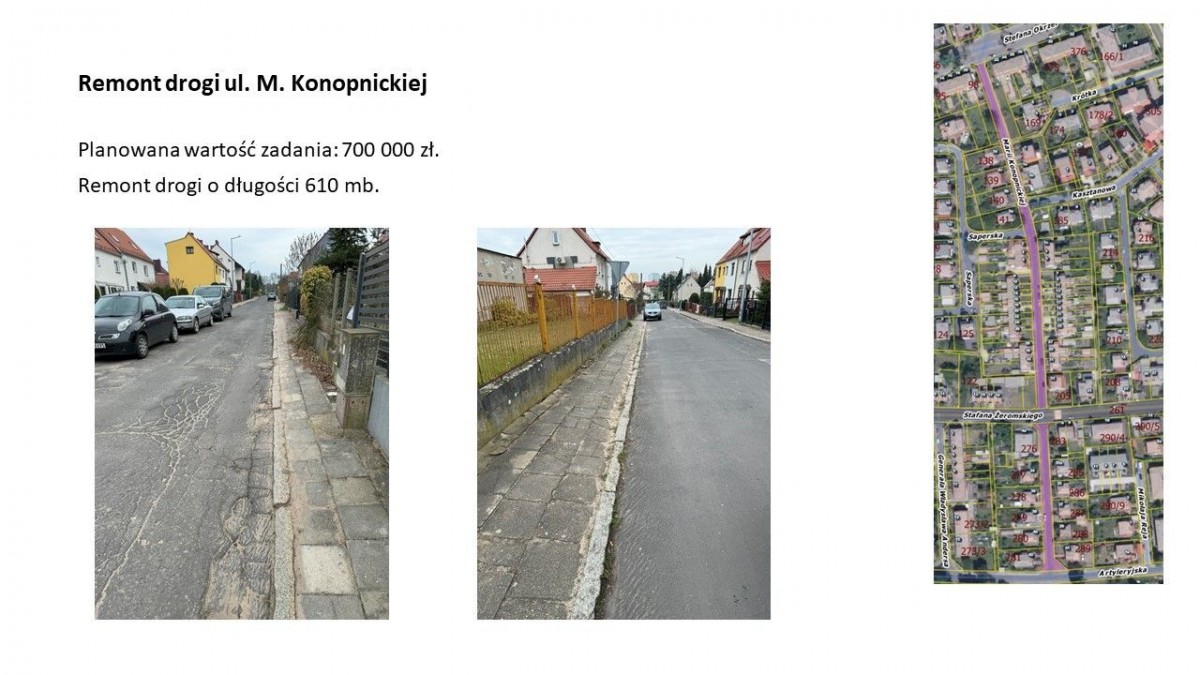 Prezentacja dotycząca inwestycji