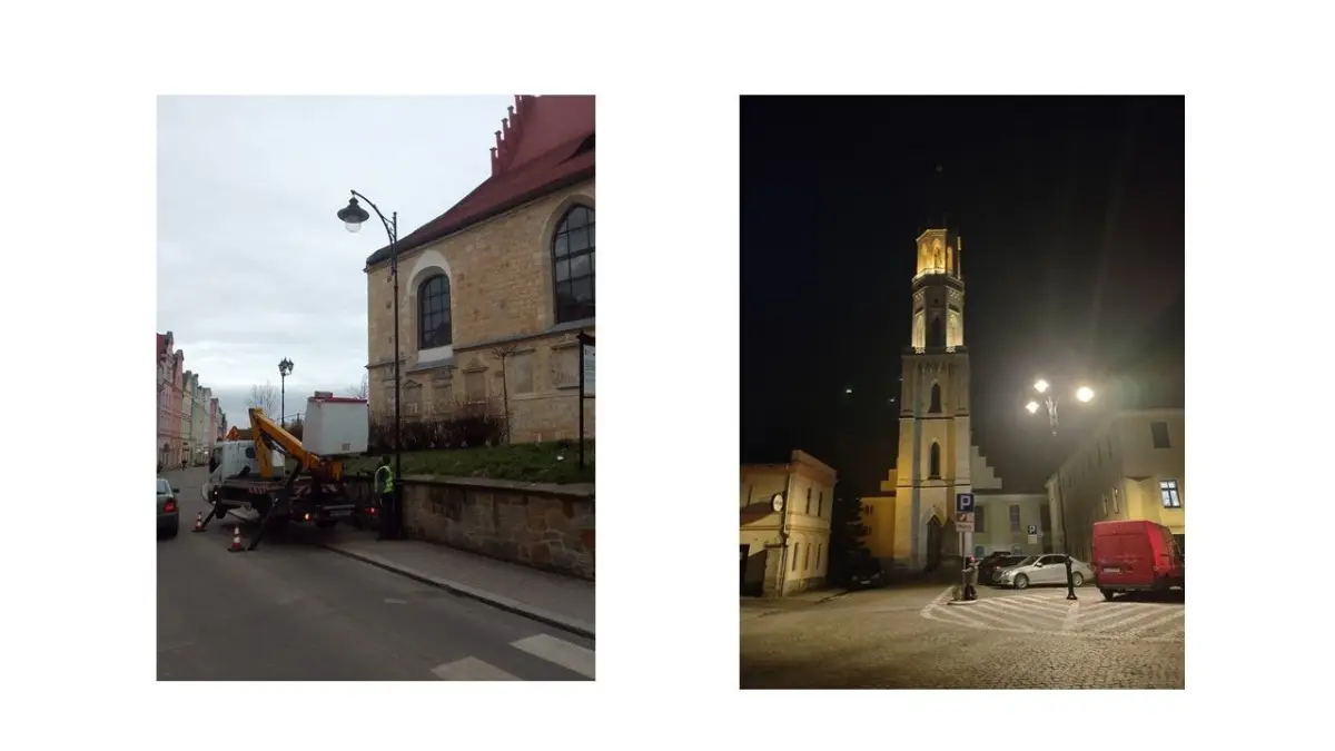 Prezentacja dotycząca modernizacji oświetlenia