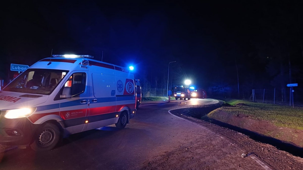 Zdarzenie na rondzie przy A18