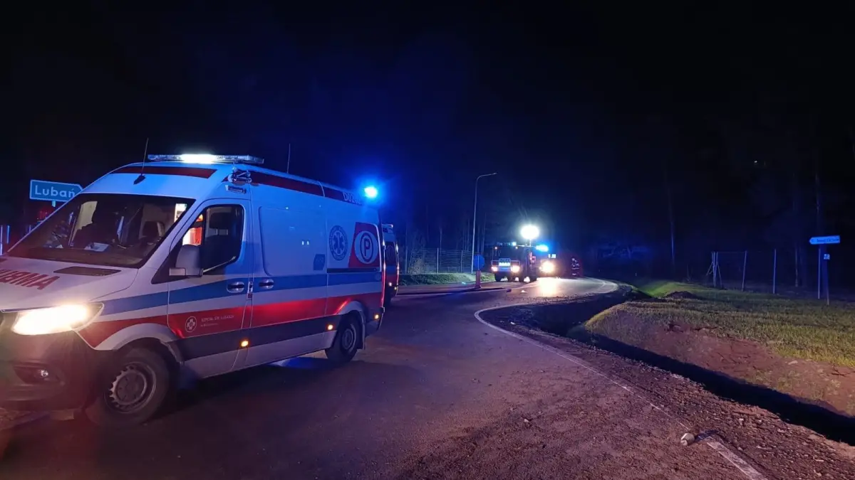 Zdarzenie na rondzie przy A18