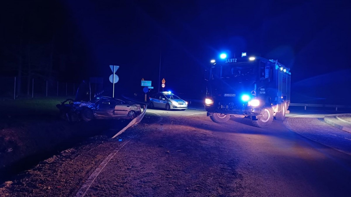 Zdarzenie na rondzie przy A18