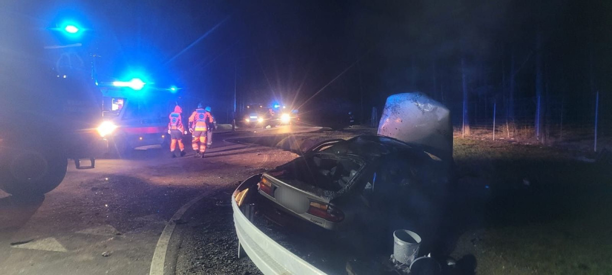 Zdarzenie na rondzie przy A18