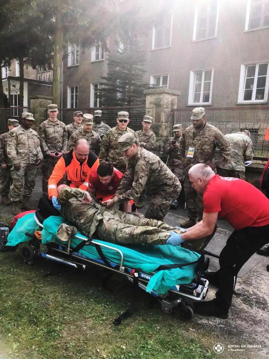 Ćwiczenia z udziałem żołnierzy US Army