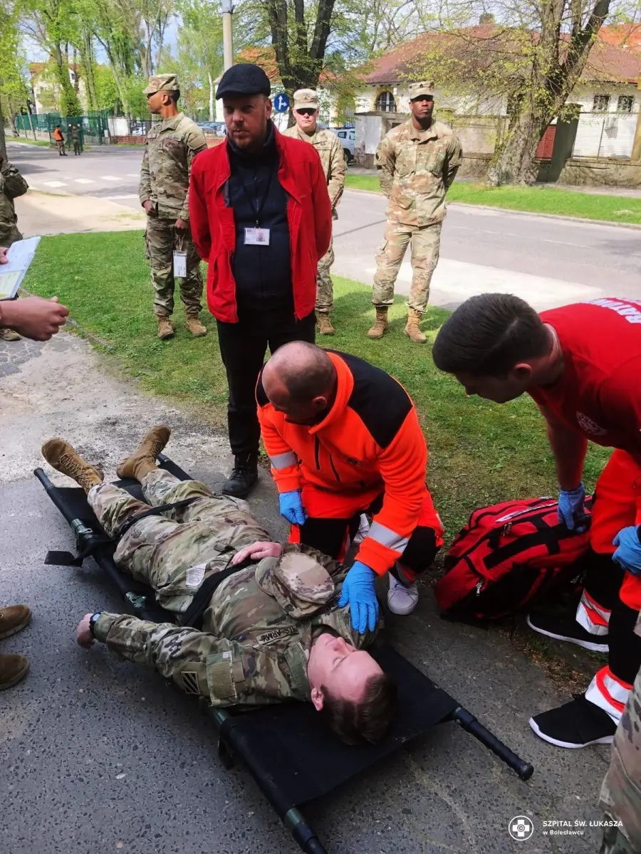 Ćwiczenia z udziałem żołnierzy US Army
