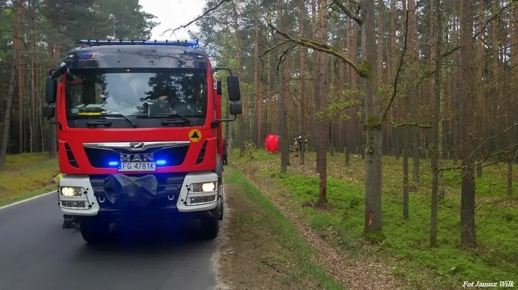 Wypadek na drodze wojewódzkiej nr 350 Ruszów–Gozdnica