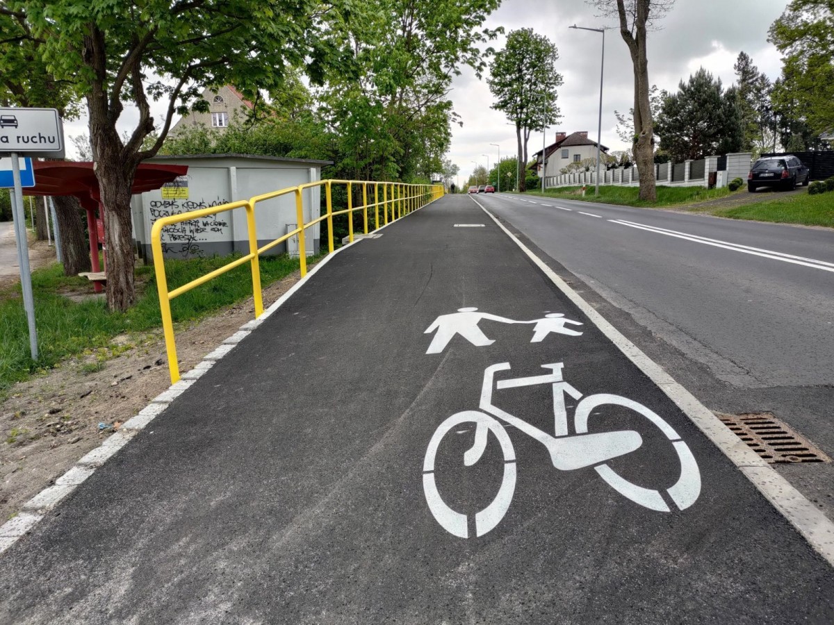Ciąg pieszo-rowerowy połączył Bolesławiec z Łaziskami