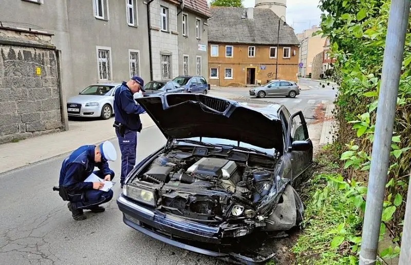 Wypadek w Lwówku