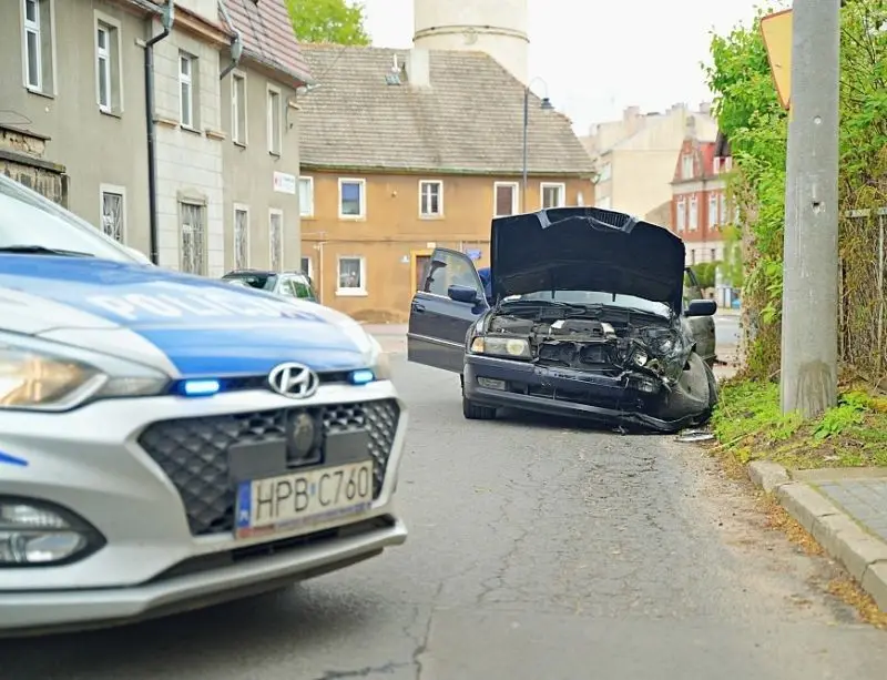 Wypadek w Lwówku
