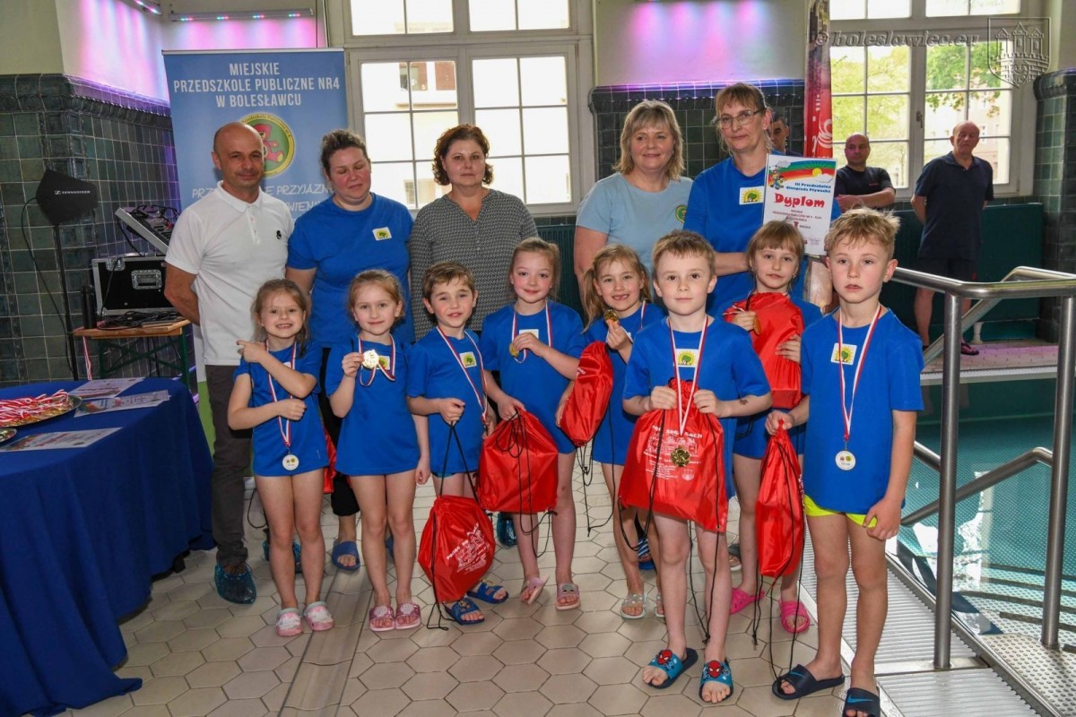 Trzecia edycja Olimpiady Pływackiej Przedszkolaków
