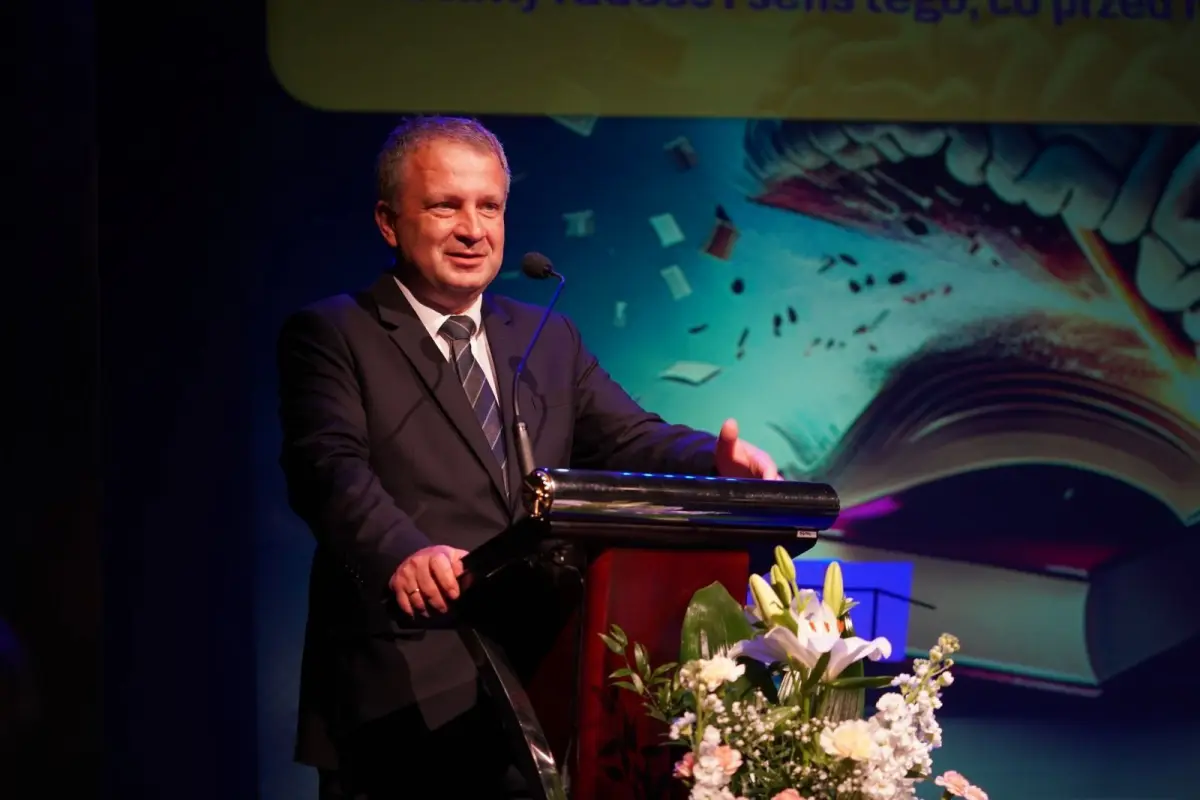 Uroczystość w Teatrze Starym w Bolesławcu