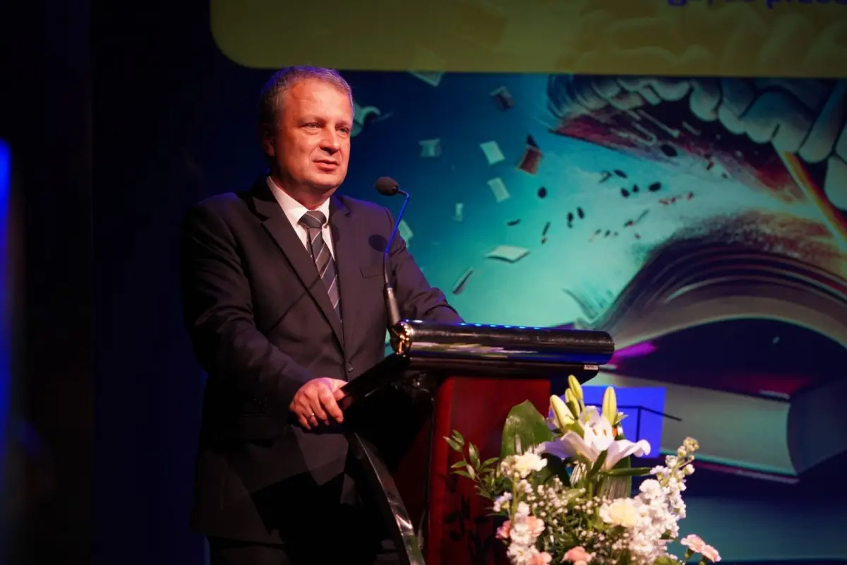 Uroczystość w Teatrze Starym w Bolesławcu