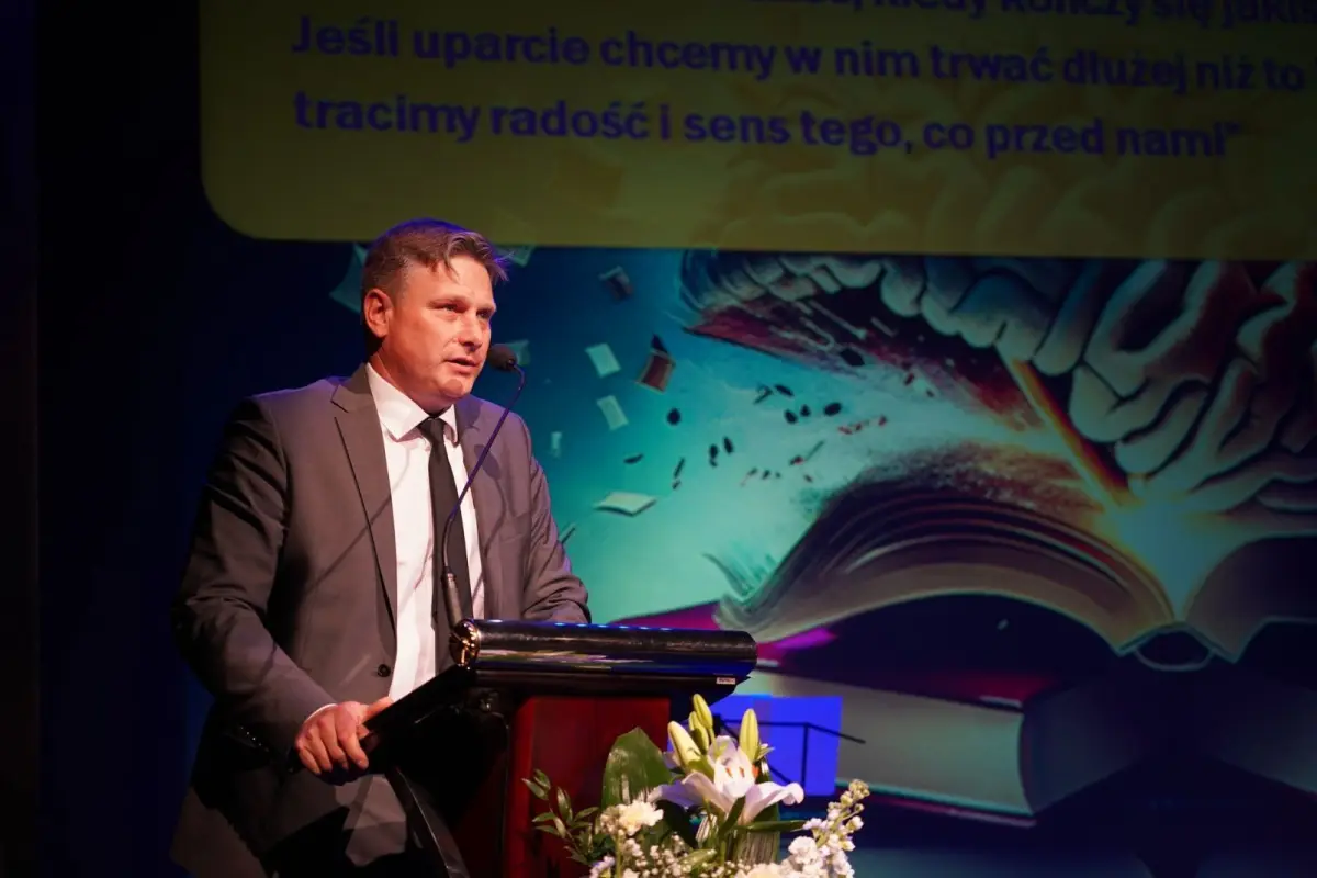 Uroczystość w Teatrze Starym w Bolesławcu