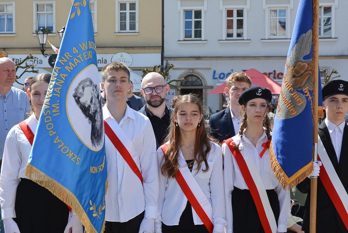 Obchody Święta Flagi Rzeczypospolitej Polskiej w Bolesławcu