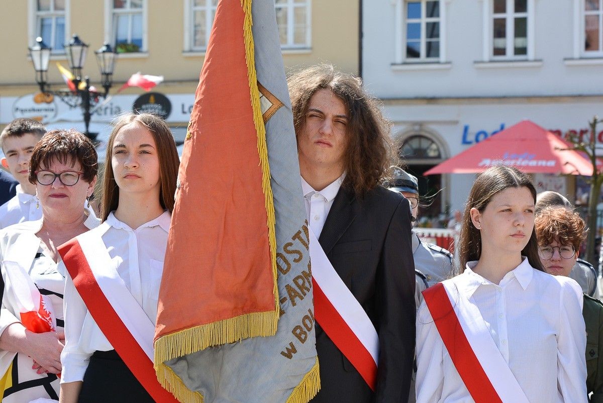 Obchody Święta Flagi Rzeczypospolitej Polskiej w Bolesławcu